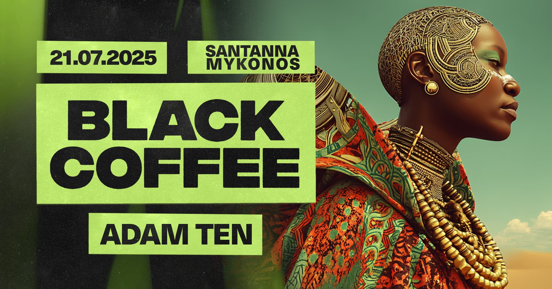 Black Coffee, MYKONOS GREECE 2025
