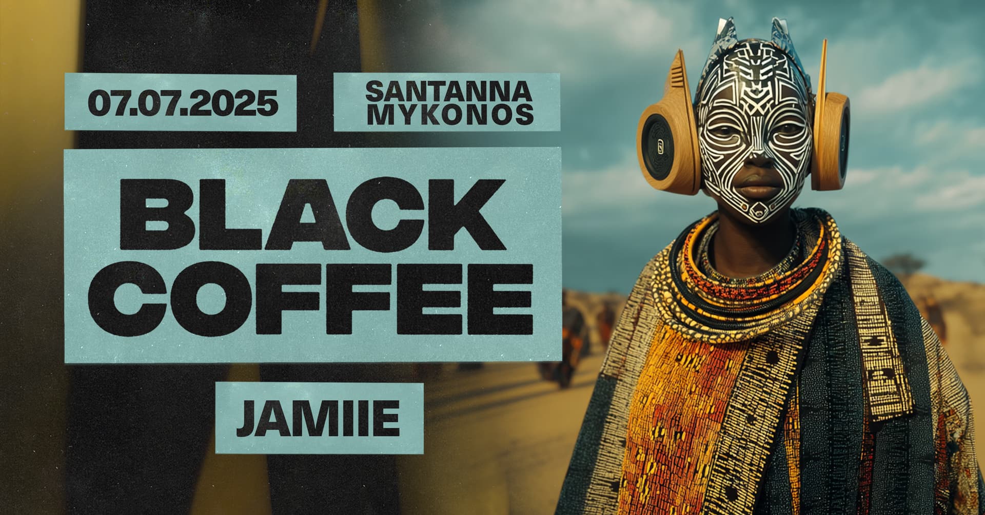 Black Coffee, MYKONOS GREECE 2025
