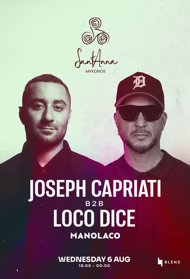 Event of Joseph Capriati B2B Loco Dice