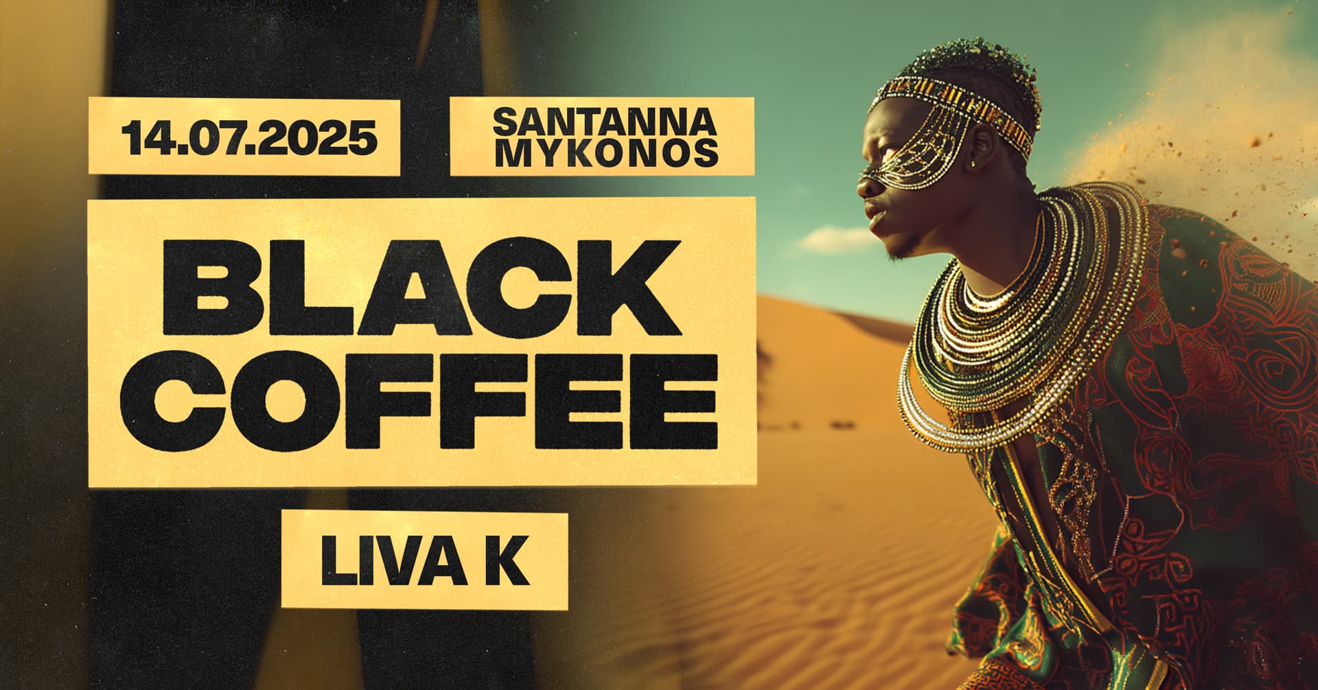 Black Coffee, MYKONOS GREECE 2025