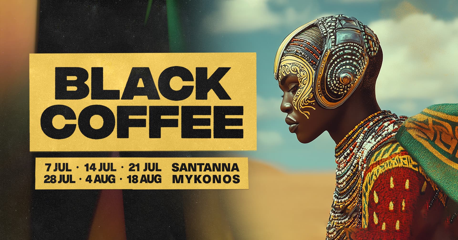 Black Coffee, MYKONOS GREECE 2025